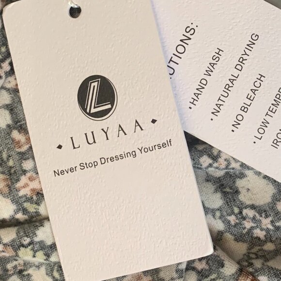 LUYAA Long Sleeve Casual Blouses Tunic Top (NWT) (SZ M) - Picture 5 of 10